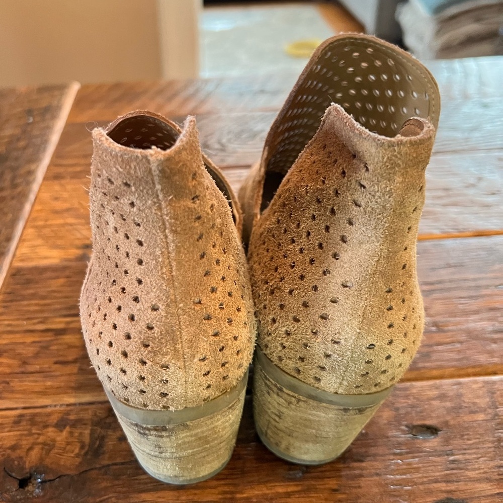 Perforated Suede Booties From Steven By Steve Mad… - image 2